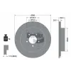 BENDIX Braking féktárcsa BDS1657