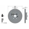 BENDIX Braking féktárcsa BDS2256