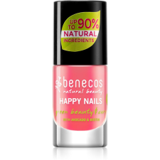 Benecos Happy Nails ápoló körömlakk árnyalat Peach Sorbet 5 ml körömlakk