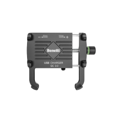 BENELLI mobiltelefon tartó USB aljzattal Benelli Vázak, idomok, kiegészítők Telefon tartó, tartozék egyéb motorkerékpár alkatrész