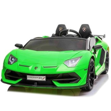 Beneo Elektromos autó Lamborghini Aventador 24V kétüléses, zöld lakkozással elektromos járgány