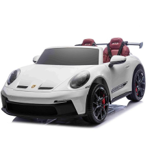 Beneo Porsche 911 GT3, 24V, 800W, 4 × 4, fehér elektromos járgány