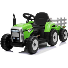 Beneo Workers Traktor pótkocsival, zöld elektromos járgány
