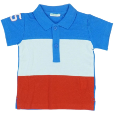 Benetton Fiú Galléros póló (Méret: 68)