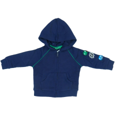 Benetton Fiú Kapucnis pulóver (Méret: 74)