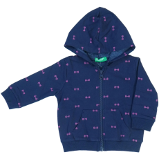 Benetton Lány Kapucnis pulóver (Méret: 68)