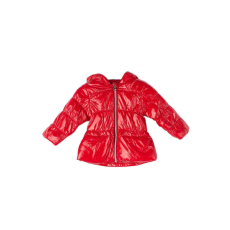 Benetton piros bébi lány téli kabát – 62 cm