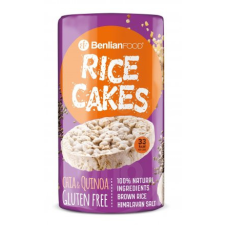 Benlian gluténmentes puff. rizs chia és quinoa maggal 100 g reform élelmiszer