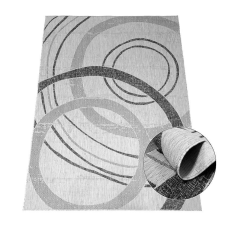  Ber. EQOS 0003 szürke 160 x 220 cm modern szőnyeg lakástextília