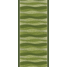 BER . GEL RUNNER 1015 zöld 120 cm széles futószőnyeg méterben lakástextília