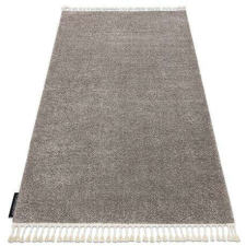 Berber Szőnyeg BERBER 9000 barna Rojt shaggy 180x270 cm lakástextília