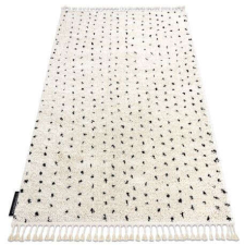 Berber Szőnyeg BERBER SYLA B752 pontok krém Rojt shaggy 80x150 cm lakástextília