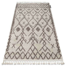 Berber Szőnyeg BERBER TANGER B5940 bézs / barna Rojt shaggy 120x170 cm lakástextília