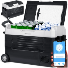 Berdsen Icemax 400  urisztikai kompresszoros hűtőszekrény 40 literes - fekete és szürke hűtőtáska
