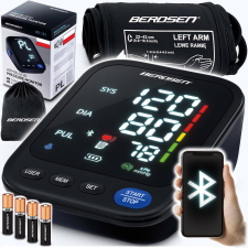 Berdsen Váll vérnyomásmérő lengyel üzenetekkel és bluetooth bd-123 berdsen vérnyomásmérő