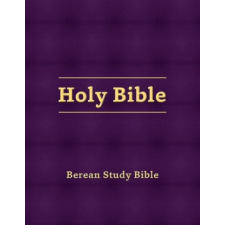  Berean Study Bible (Eggplant Hardcover) idegen nyelvű könyv