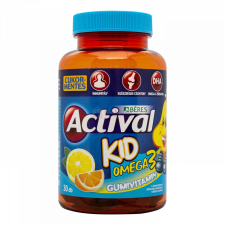 Béres Actival Kid Omega-3 Gumivitamin gumitabletta 30 db vitamin és táplálékkiegészítő