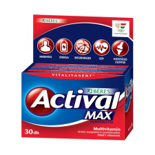  BÉRES ACTIVAL MAX FILMTABLETTA 30X vitamin és táplálékkiegészítő
