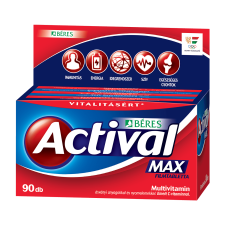  BÉRES ACTIVAL MAX FILMTABLETTA 90X vitamin és táplálékkiegészítő