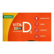 Béres BÉRES VITA-D3 2000NE LÁGYZSELATIN 120DB vitamin és táplálékkiegészítő