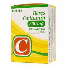 Béres C-vitamin 200 mg filmtabletta 90 db vitamin és táplálékkiegészítő