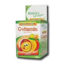 Béres c-vitamin rágótabletta gyermek 30 db gyógyhatású készítmény
