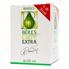Béres Csepp Extra belsőleges oldatos cseppek 4x30 ml vitamin és táplálékkiegészítő