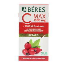 Béres Gyógyszergyár Zrt. Béres C-vitamin 1500mg+D3 3000NE Retard Tabletta 90 db vitamin és táplálékkiegészítő