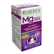 Béres Magnézium 400mg+B6-vitamin Forte filmtabletta - 50db vitamin és táplálékkiegészítő