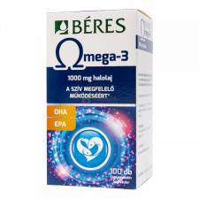 Béres Omega-3 lágyzselatin kapszula 100 db vitamin és táplálékkiegészítő