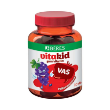 BÉRES VITAKID VAS GUMIVITAMIN GUMITABLETTA 30X vitamin és táplálékkiegészítő