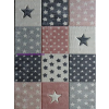 Berfin Ber Smart 140x190cm 40217 pink csillagos gyerekszőnyeg