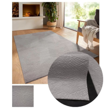  Bergamo Fay plüss puha tapintású szőnyeg szürke 150x220cm bergamofaygray-150 lakástextília