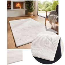  Bergamo Orla plüss puha tapintású szőnyeg krém 200x280cm bergamoOrlacream-200 lakástextília