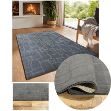  Bergamo plüss puha tapintású szőnyeg antracit 200x280cm bergamorandomantracit-200 lakástextília