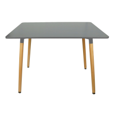  BERGEN szürke étkezőasztal 140x80 cm bútor