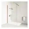  Bergen Walk-in .||. Rose Gold zuhanyfal 120, 200cm, 6mm, NANO