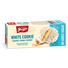  Bergen White Cookie Fehér bevonatos kókuszos keksz - 100g csokoládé és édesség