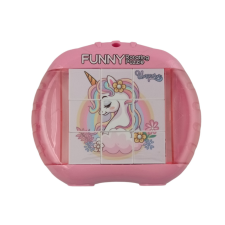 Berger 9 db-os kocka képkirakó puzzle, kirakós