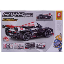 Berger Összerakható jármű távirányítós 327 db-os barkácsolás, építés