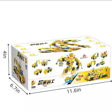 Berger Panlos 8 az 1 -ben összerakható emelődaru építőjáték barkácsolás, építés