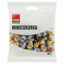 BERGLAND HUNGÁRIA KFT Coop Minicukorka vegyes gyümölcsízű töltetlen keménycukorka 70 g csokoládé és édesség