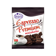 Bergland mini cukorka espresso premium - 60g csokoládé és édesség