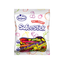 Bergland SofeeStick gyümölcs és kóla ízű puhakaramella - 80 g csokoládé és édesség