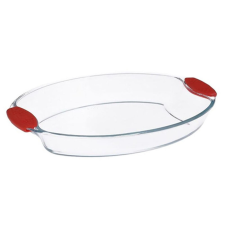  Bergner jénai üvegtál szilikon füllel, 1,3 L BG-2001012 edény