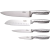 BERGNER SG-4145 4 részes rozsdamentes acél kés garnitúra