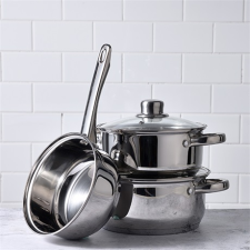 BERGNER SG-8171 Edénykészlet - Inox (5 részes) (SG-8171) edény