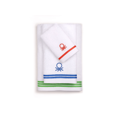 BERGNER Törölköző szett, 3 részes, fehér (BE-0178) lakástextília