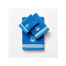 BERGNER Törölköző szett, 3 részes, kék (BE-0834-BL) lakástextília