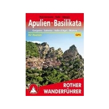 Bergverlag Rother Apulien I Basilikata – Mit Gargano túrakalauz Bergverlag Rother német RO 4457 irodalom